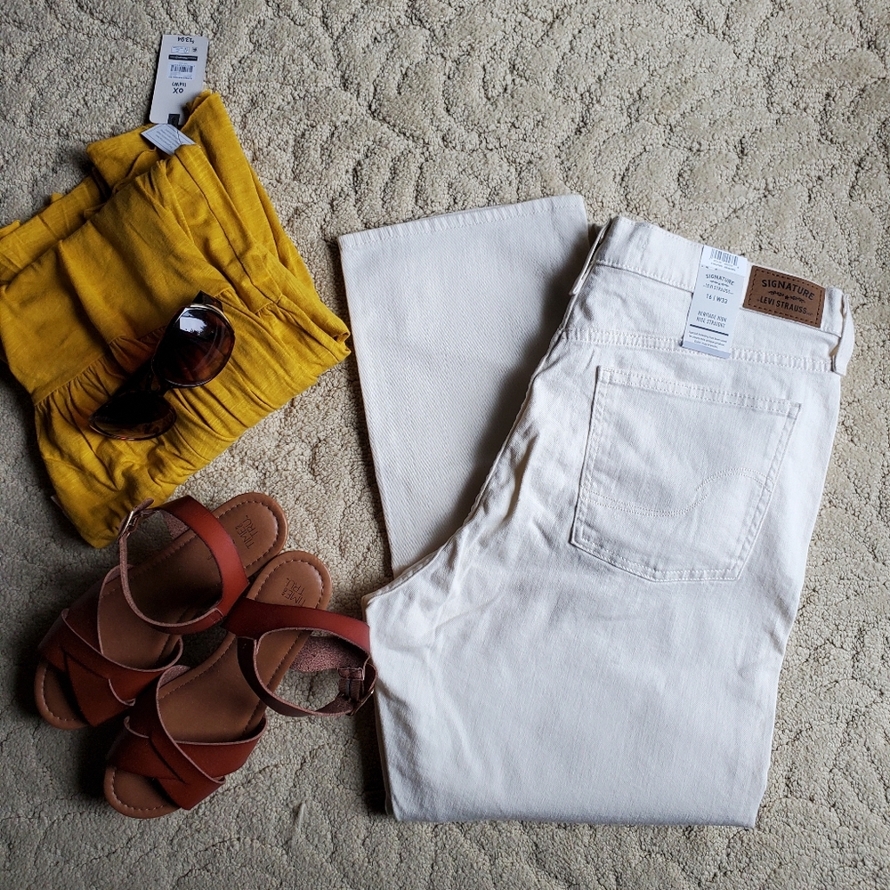 BNWT Signature Levi Strauss Heritage High Rise| Size 16-W33 |